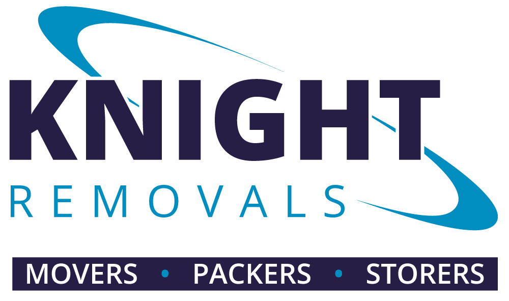 Knight Removals logo with strapline